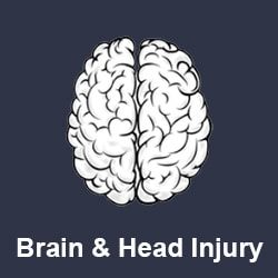 Brain Head Injury Icon